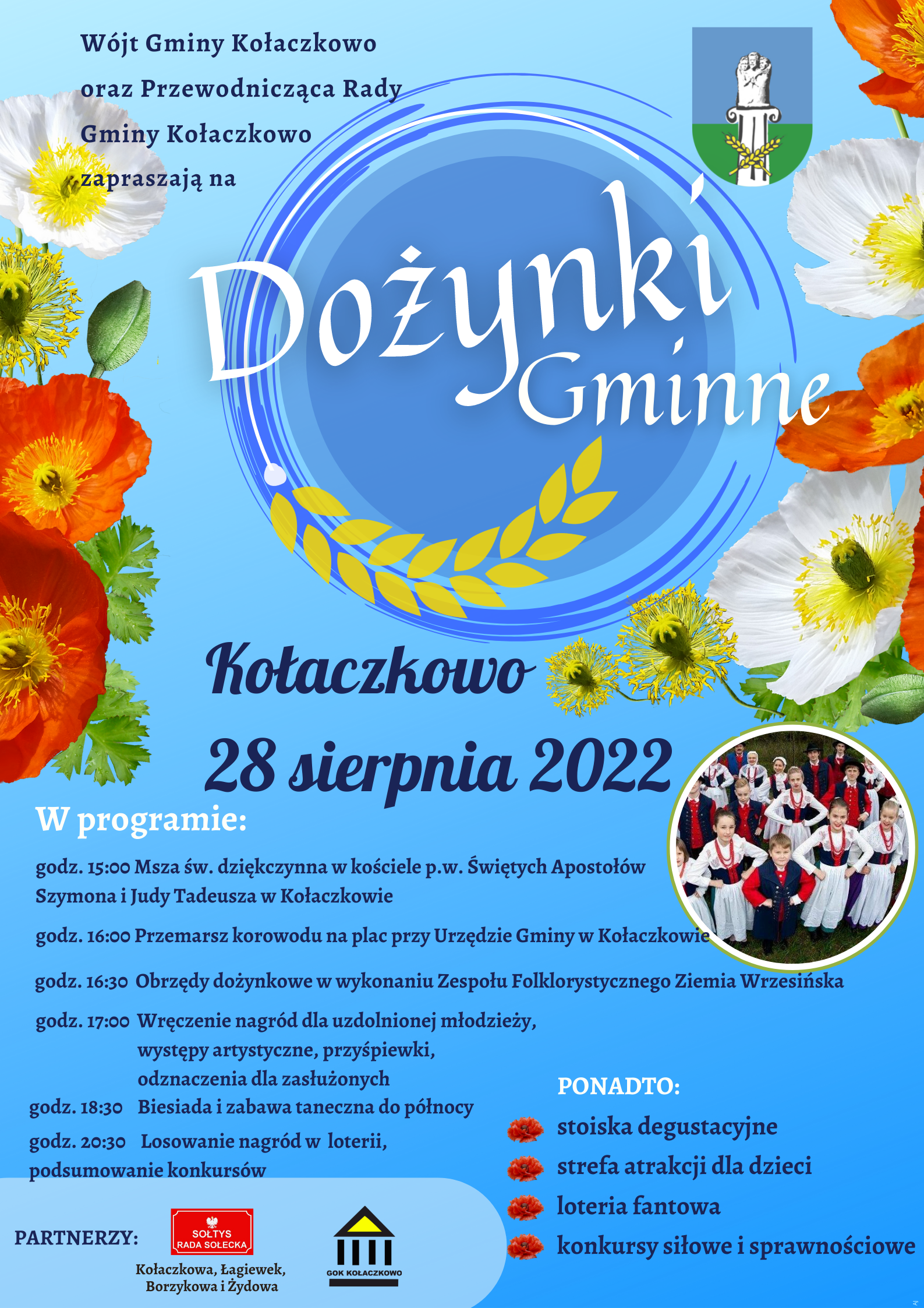 plakat dożynkowy