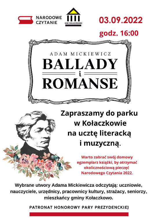 Plakat Narodowe Czytanie 2022