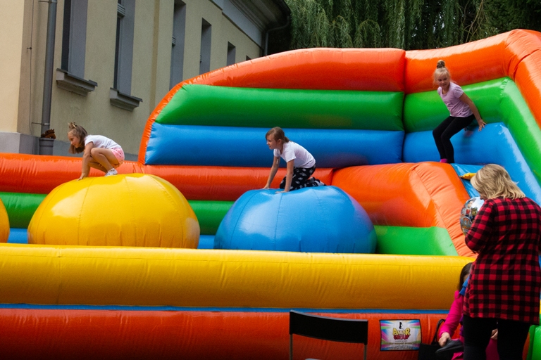 Dmuchańce podczas dożynek