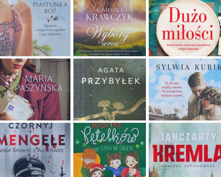 Książki zakupione 26.10.2022 do biblioteki w Kołaczkowie