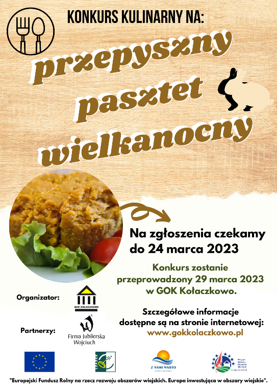 Plakat konkursu na pasztet