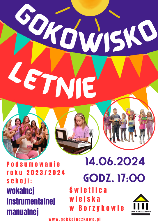 Plakat na Gokowisko letnie 2024