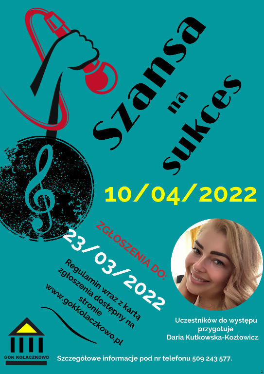 Plakat Szansy na sukces 2022