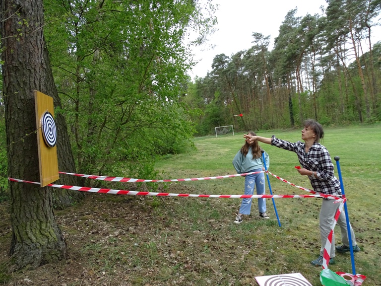 Rzut lotką do celu - rajd